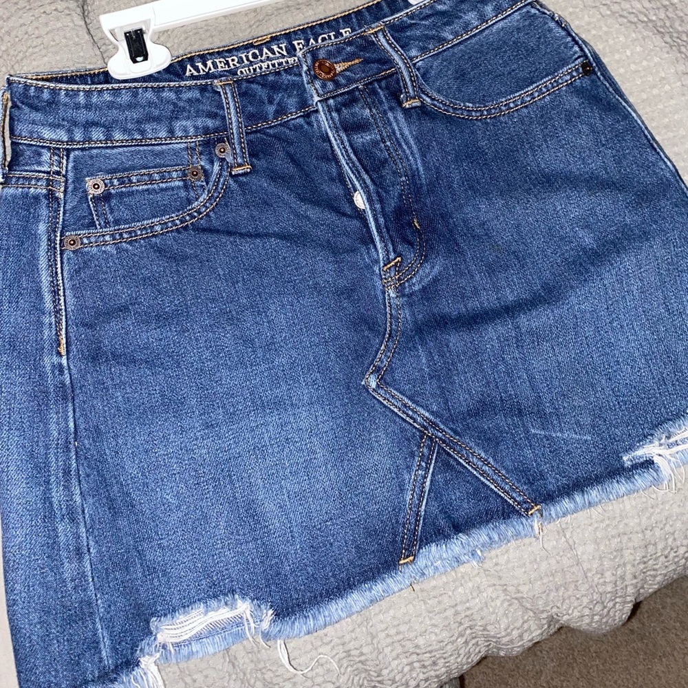 American eagle denim skirt